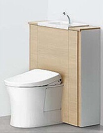 システムトイレ　レストパルI型　手洗器あり　ウォシュレットF1A 商品画像